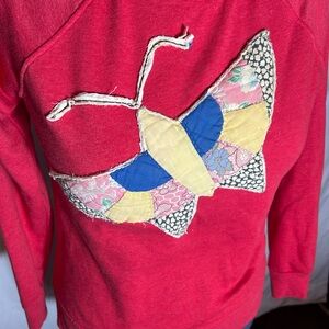 Time and Tru Red Knit Top